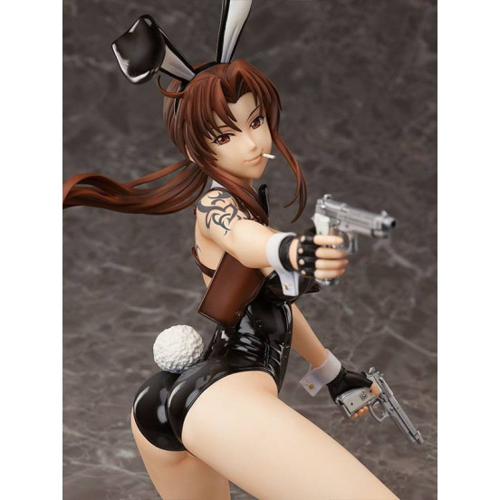 Black Lagoon statuette PVC 1/4 Revy Bare Leg Bunny Version 35 cm