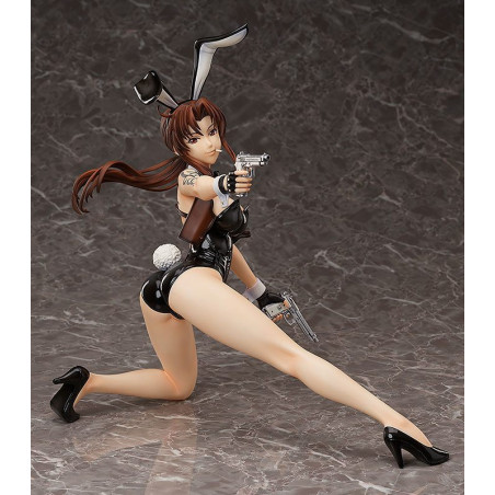 Black Lagoon statuette PVC 1/4 Revy Bare Leg Bunny Version 35 cm