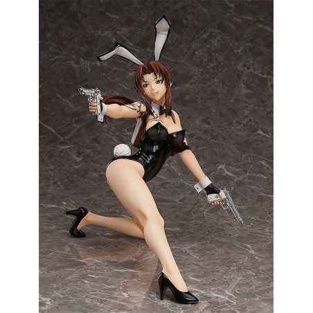 Black Lagoon statuette PVC 1/4 Revy Bare Leg Bunny Version 35 cm