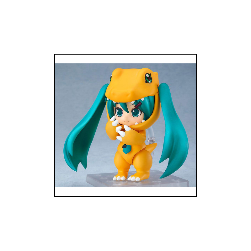 Character Vocal Series 01 Figurine Nendoroid Hatsune Miku: Kigurumi Agumon Ver.