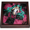 Character Vocal Series Statuette 1/8 Miku Hatsune World Is Mine Brown Frame