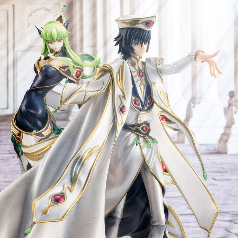 Code Geass: Lelouch of the Rebellion Precious G.E.M. Series statuette Lelouch vi Britannia & CC