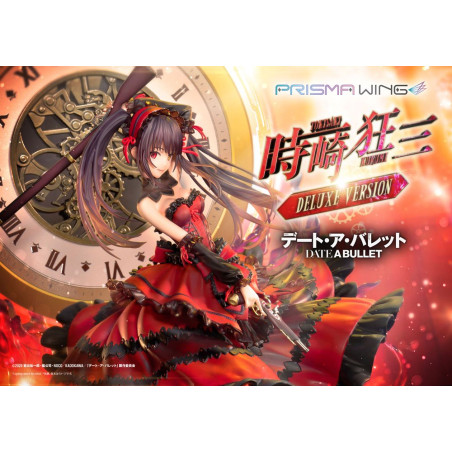 Date A Live Fragment: Date A Bullet statuette PVC 1/7 Prisma Wing Kurumi Tokisaki Deluxe Version