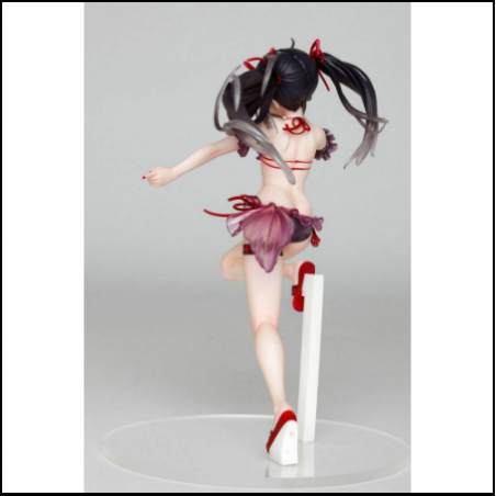 Date A Live: Date A Bullet Statuette Kurumi Tokisaki Swimwear Ver.