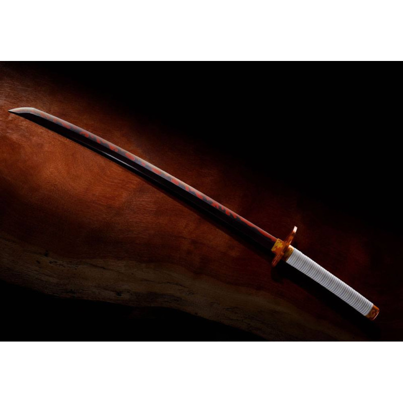 Demon Slayer/Kimetsu No Yaiba Réplique Proplica Nichirin Sword (Kyojuro Rengoku) 95cm