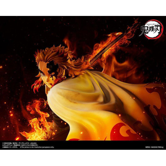 Demon Slayer: Kimetsu no Yaiba statuette 1/4 Kyojuro Rengoku 42 cm
