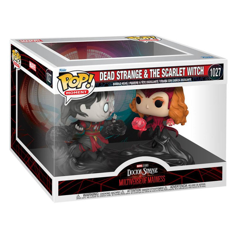 Doctor Strange in the Multiverse of Madness pack 2 POP Moment! Vinyl figurines Dead Strange & The Scarlet Witch