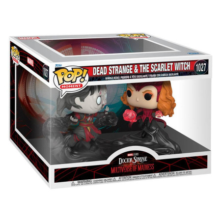 Doctor Strange in the Multiverse of Madness pack 2 POP Moment! Vinyl figurines Dead Strange & The Scarlet Witch