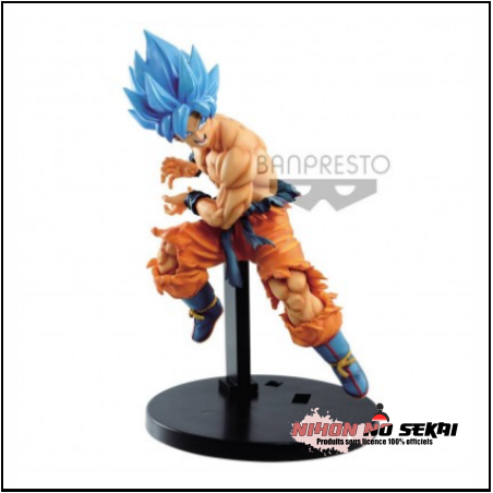 Dragon Ball Super - Super Tag Fighters - Figurine Son Goku SSJ Blue