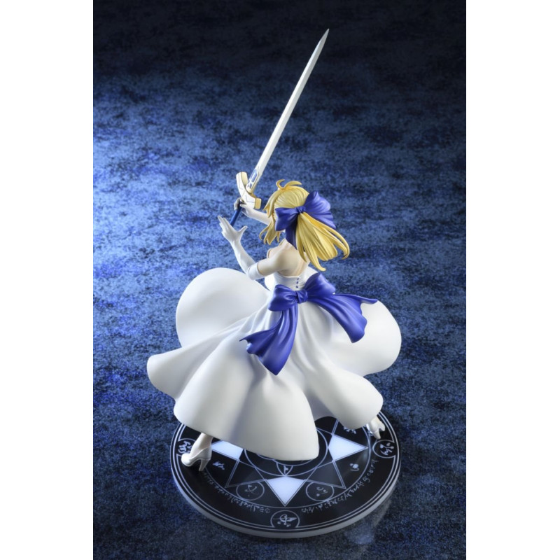 Fate/Stay Night Unlimited Blade Works statuette PVC 1/8 Saber White Dress Renewal Version