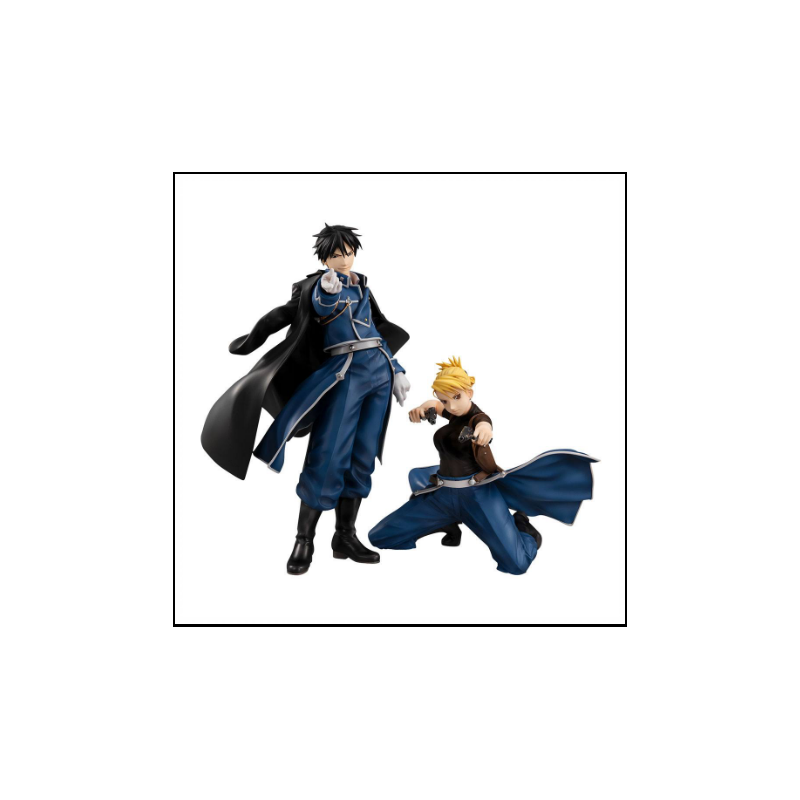 Fullmetal Alchemist Precious G.E.M Series - Statuettes Roy Mustang & Liza Hawkeye
