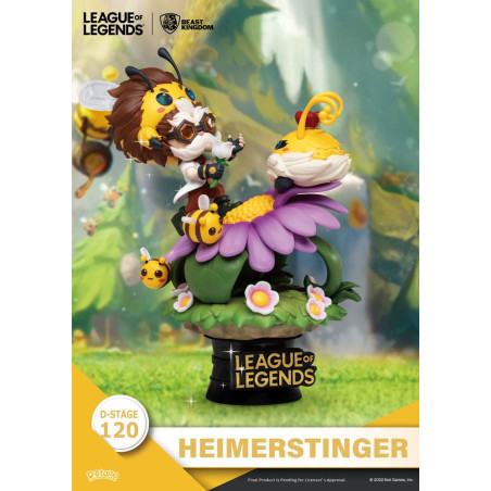 League of Legends diorama PVC D-Stage Nunu & Beelump & Heimerstinger