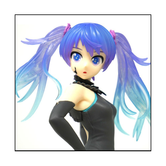 Miku Hatsune - Figurine Miku Black Dress SPM