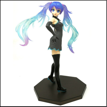 Miku Hatsune - Figurine Miku Black Dress SPM