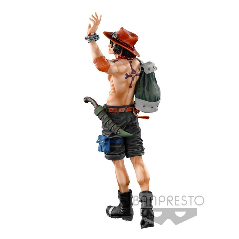 One Piece - BWFC 3 Super Master Stars Piece - Figurine Portgas D. Ace The Brush