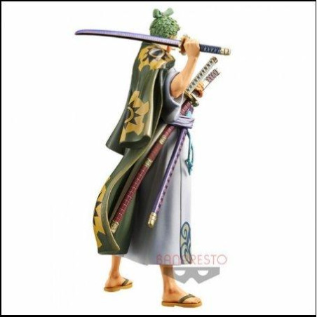 One Piece DXF The Grandline Men Wanokuni - Figurine Roronoa Zoro Vol.2