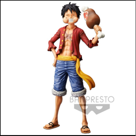 One Piece Grandista nero - Figurine Monkey D. Luffy