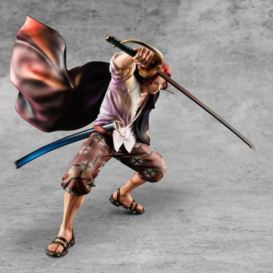One Piece statuette PVC P.O.P. Playback Memories Red-haired Shanks