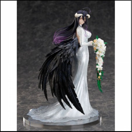 Overlord III Statuette 1/8 Albedo Wedding Dress Version