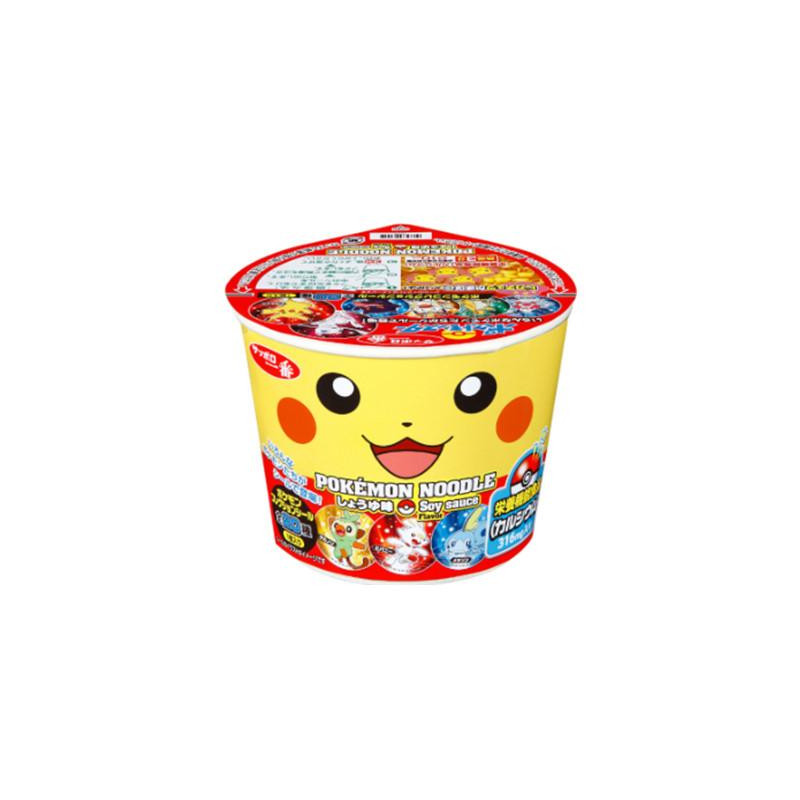 Pokemon Nouilles Sauce Soja Sapporo Ichiban