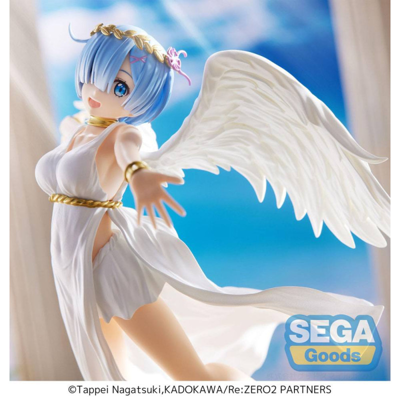 RE ZERO - Rem "Super Demon Angel" - Figurine Luminasta