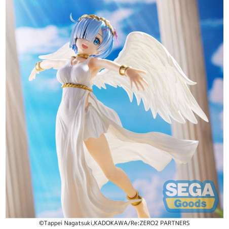 RE ZERO - Rem "Super Demon Angel" - Figurine Luminasta