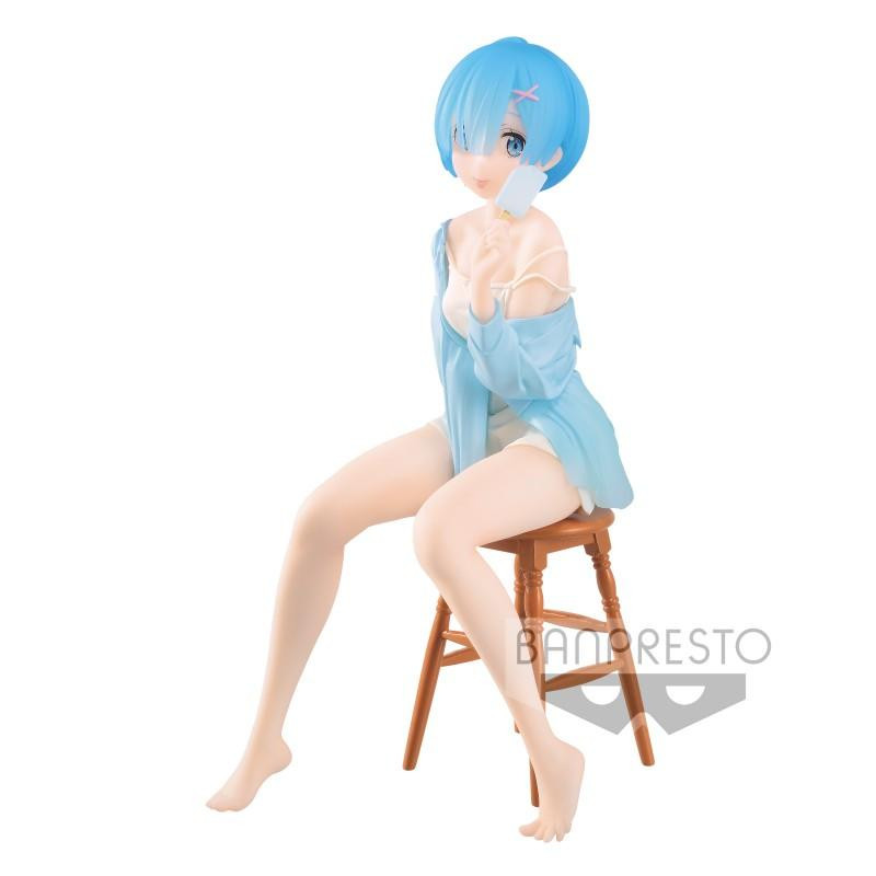 Re Zero Starting Life In Another Wolrd - Relax Time Figurine Rem Summer Ver.
