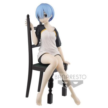 Re Zero Starting Life In Another World - Relax Time - Figurine Rem T-Shirt
