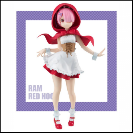 Re:Zero - Figurine Ram Red Hood Spécial Figure