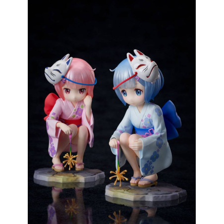 Re:ZERO -Starting Life in Another World- statuettes PVC 1/7 Rem & Ram Childhood Summer Memories