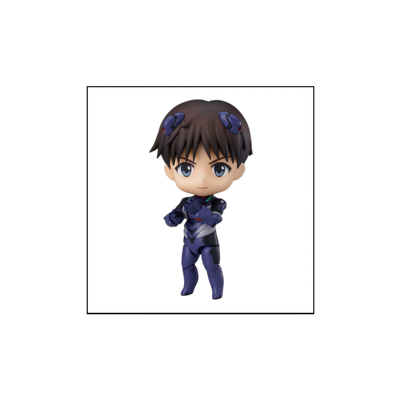 Rebuild Of Evangelion - Figurine Nendoroid Shinji Ikari Langley plugsuit Ver.