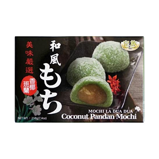 Royal Family Food pandan & coconut mochi (6 pièces)