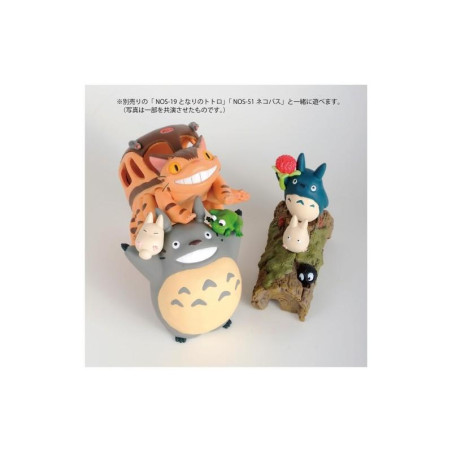 Studio Ghibli - Pack Figurines Totoro - Nose Character Flower & Totoro