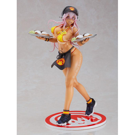 Super Sonico statuette 1/6 Super Sonico Bikini Waitress Ver.