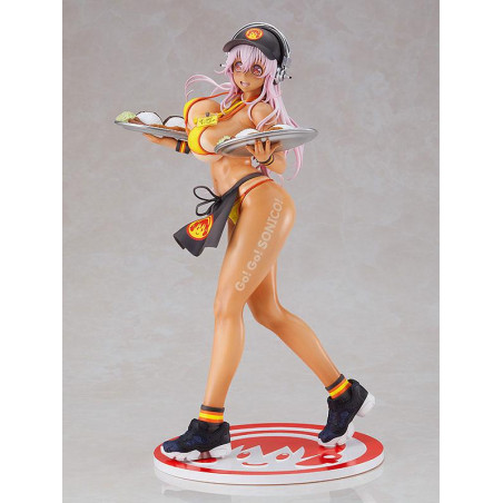 Super Sonico statuette 1/6 Super Sonico Bikini Waitress Ver.