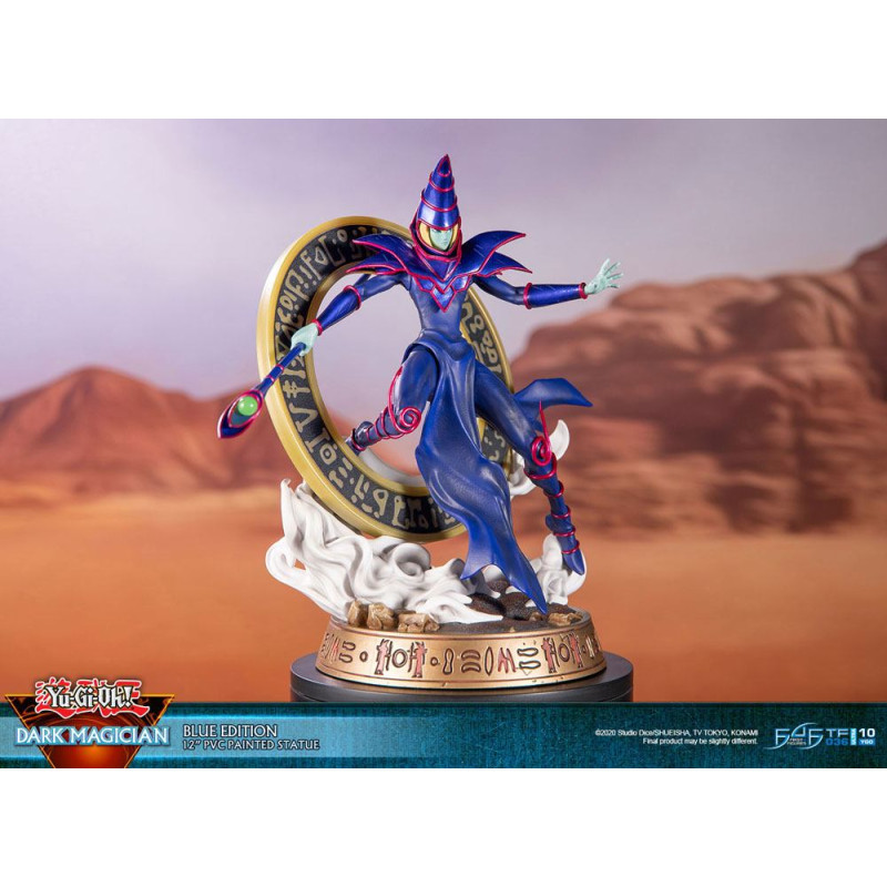 Yu-Gi-Oh! statuette PVC Dark Magician Blue Version