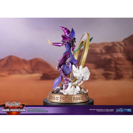 Yu-Gi-Oh! statuette PVC Dark Magician Purple Version