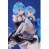 Re:Zero Starting Life in Another World statuette PVC 1/7 Rem & Childhood Rem