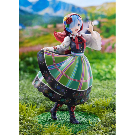 Re:Zero Starting Life in Another World statuette PVC 1/7 Rem Country Dress Ver