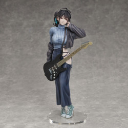 Juroku Illustration statuette PVC Guitar Meimei Backless Dress