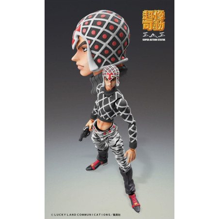 JoJo's Bizarre Adventure Part5 figurine Super Action Chozokado (Guido Mista & S P Ver. Black)