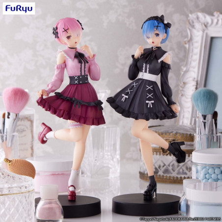 Re:Zero Starting Life in Another World statuette PVC Trio-Try-iT Rem Girly Outfit Black