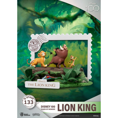 Disney 100 Years of Wonder diorama PVC D-Stage Lion King