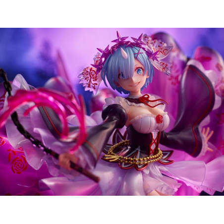 Re: Zero Starting Life in Another World statuette 1/7 Oni Rem Crystal Dress Ver