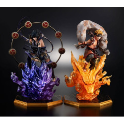 Naruto Shippuden statuettes PVC Precious G.E.M. Series Naruto Uzumaki Wind God & Sasuke Uchiha Thunder God