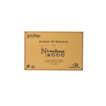 Harry Potter réplique 1/1 balai magique Nimbus 2000 New Edition