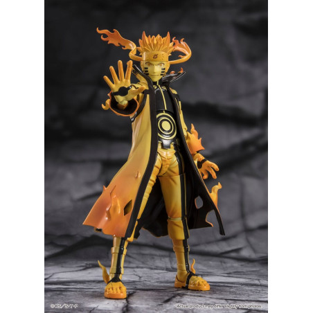 Naruto figurine S.H. Figuarts Naruto Uzumaki (Kurama Link Mode) - Courageous Strength That Binds