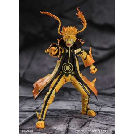 Naruto figurine S.H. Figuarts Naruto Uzumaki (Kurama Link Mode) - Courageous Strength That Binds