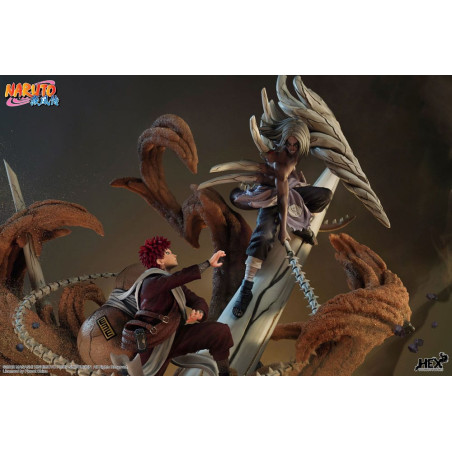 Naruto Shippuden statuette 1/6 Elite Dynamic Gaara vs Kimimaro