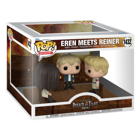 Attack on Titan POP! Moment Vinyl figurines Eren meets Reiner